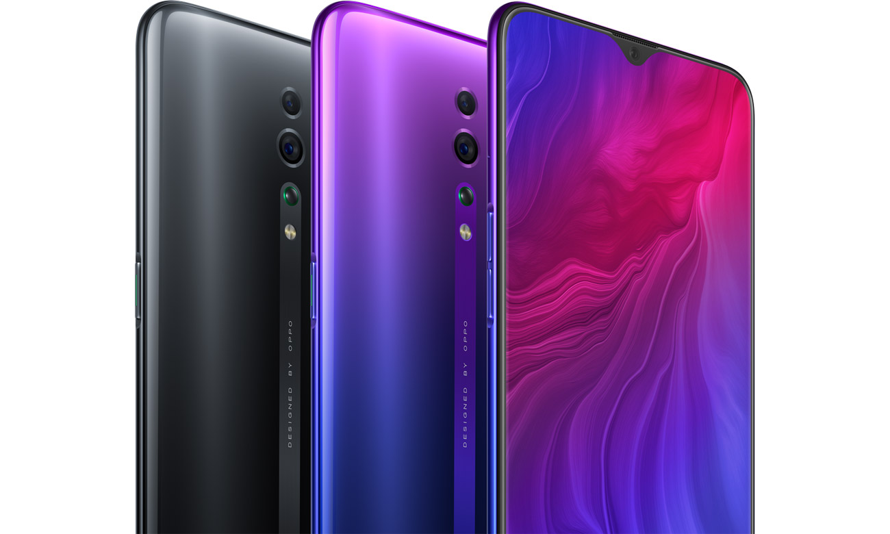 OPPO Reno Z unikatowy design ze szkła i metalu