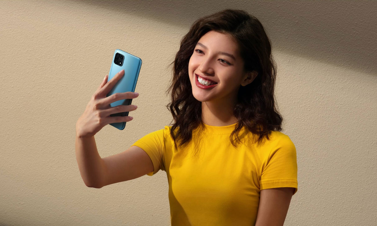 OPPO A15 aparat do selfie