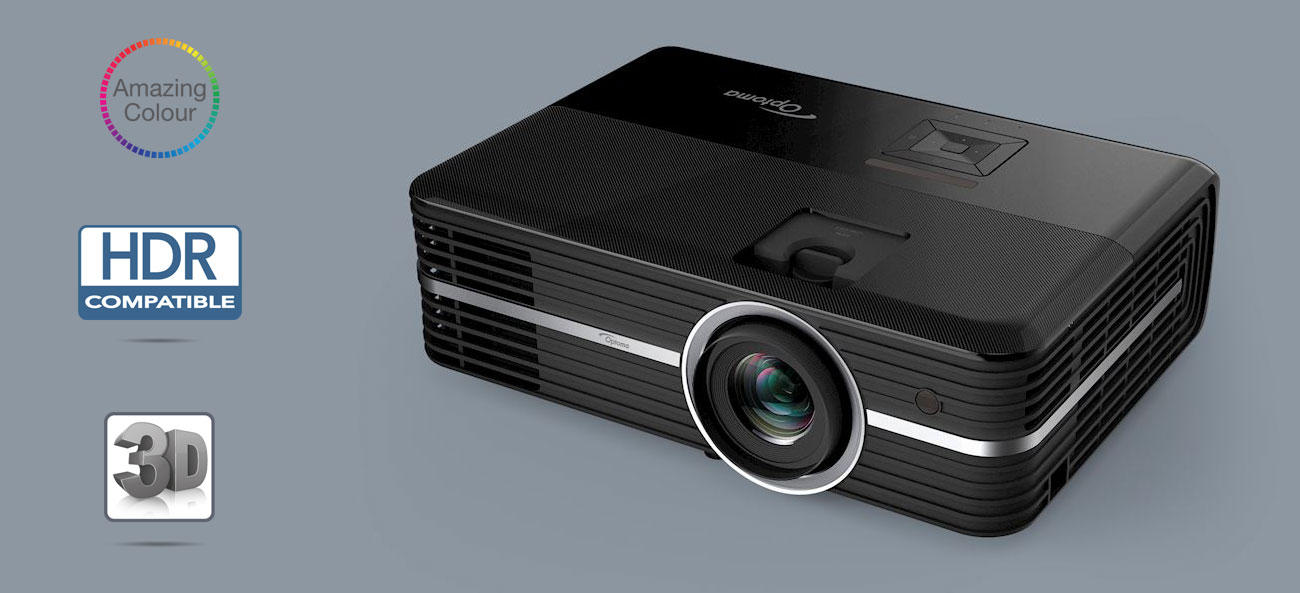 Infografika Optoma UHZ65 DLP 4K E1P0A0J8E1Z1