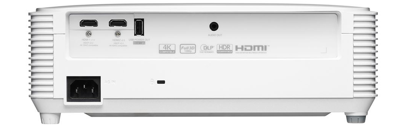 Optoma EH339 złącza