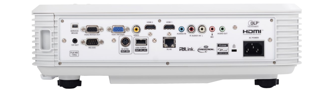 Optoma GT5000+ Porty