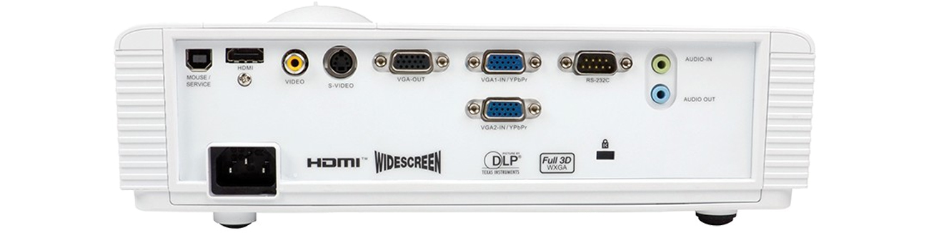 Optoma GT760 złącza