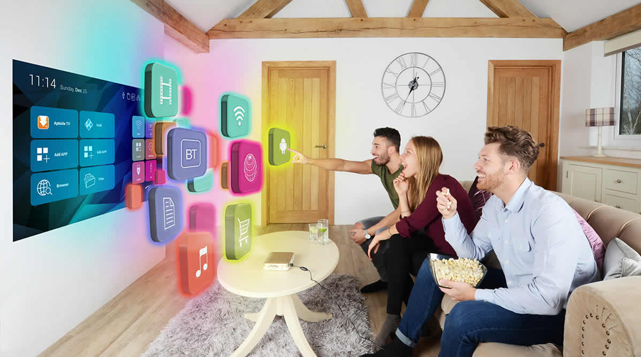 Optoma ML330 DLP złoty Android Wi-Fi Bluetooth