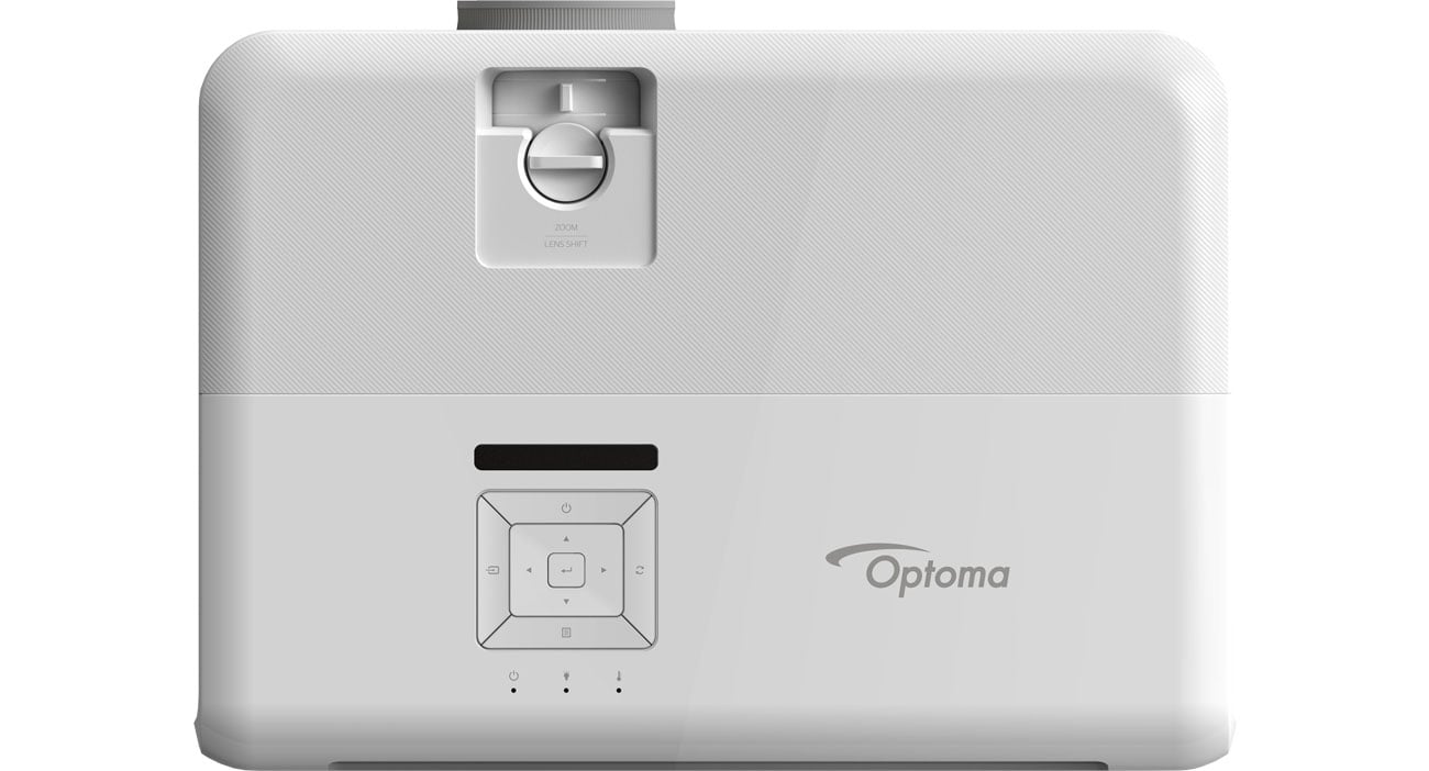 Optoma UHD380X - Widok z góry