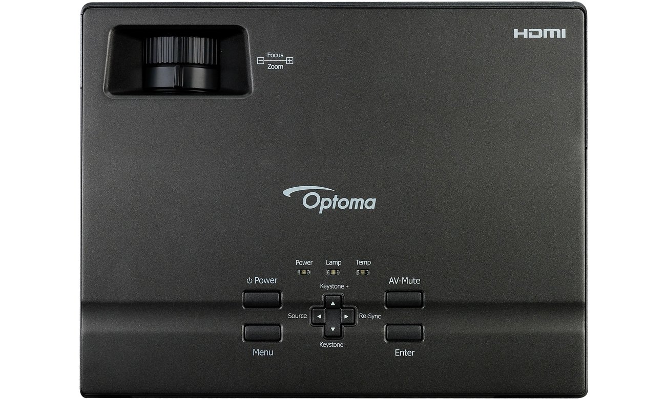 Optoma X304M widok z góry