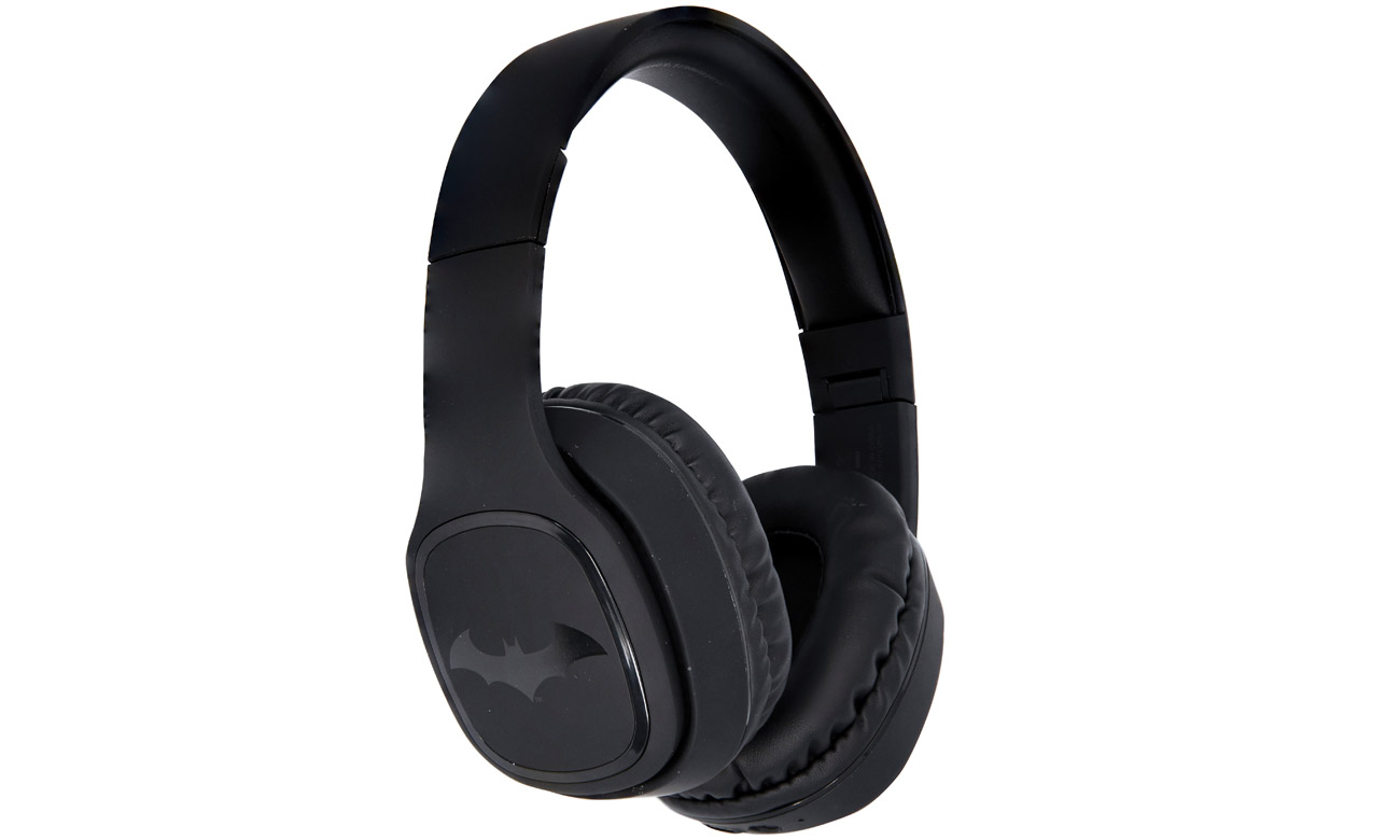 Słuchawki bezprzewodowe OTL Batman Dark Knight Folding Headphones - Widok z przodu pod kątem