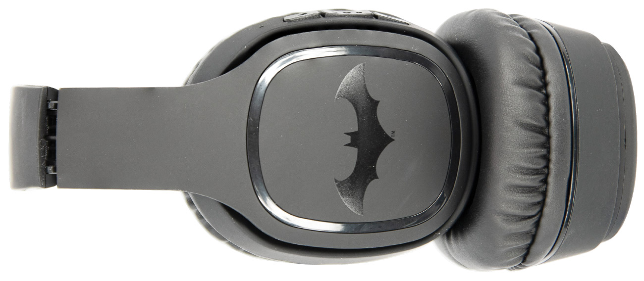 Słuchawki bezprzewodowe OTL Batman Dark Knight Folding Headphones - Widok z boku