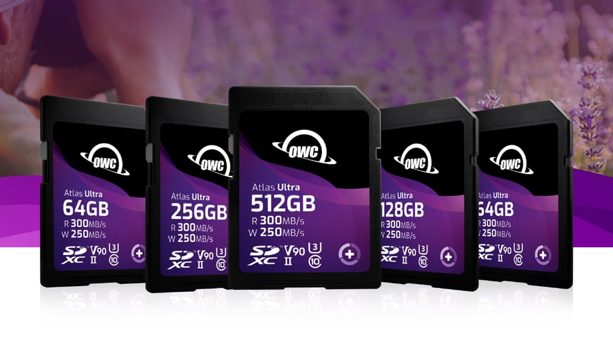 OWC 512GB SDXC Atlas S Ultra UHS-II (V90)