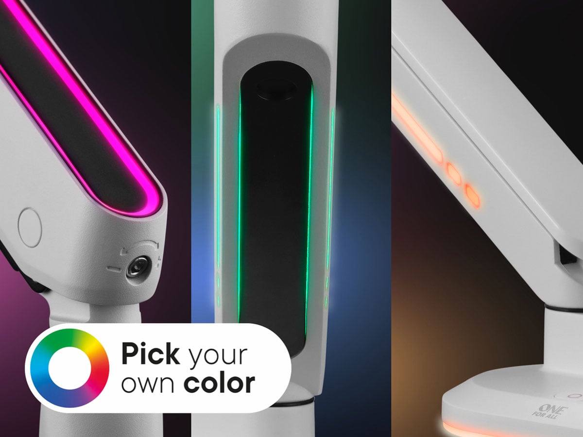 Uniwersalny uchwyt do dwóch monitorów One For All DM8220