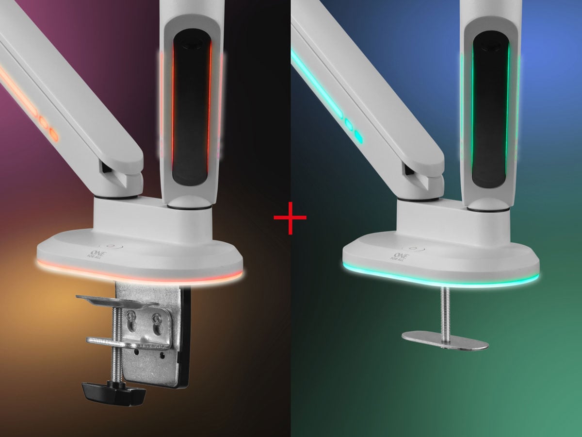 Uniwersalny uchwyt do dwóch monitorów One For All DM8220