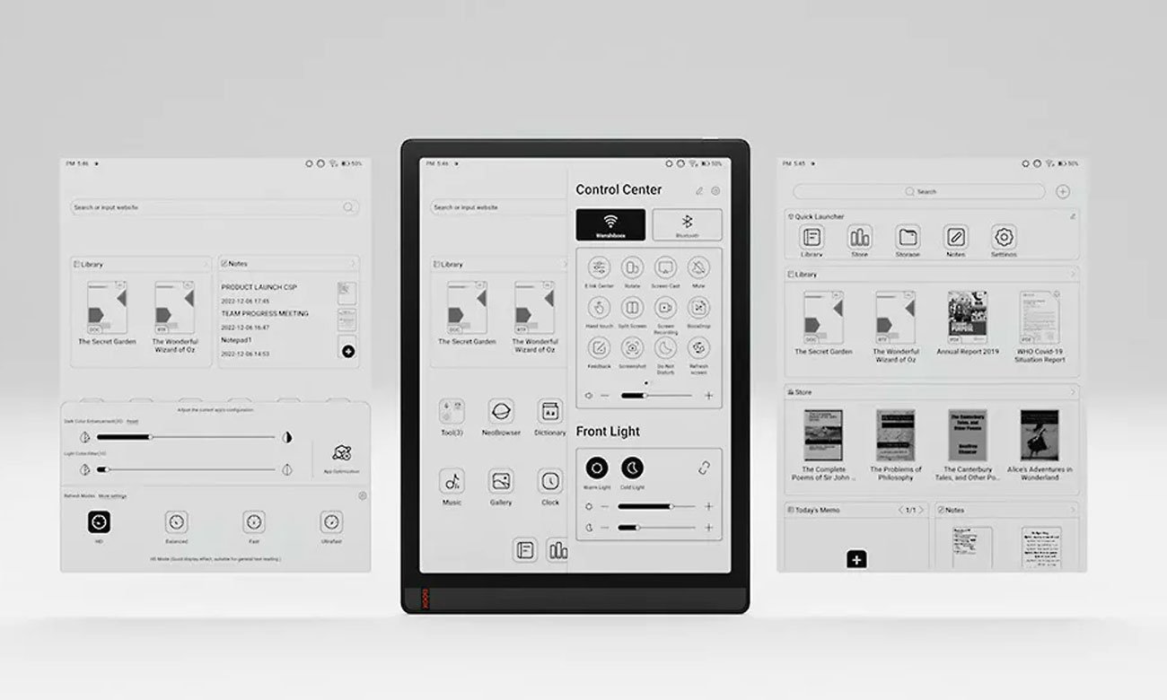 Onyx Boox Tab X przód