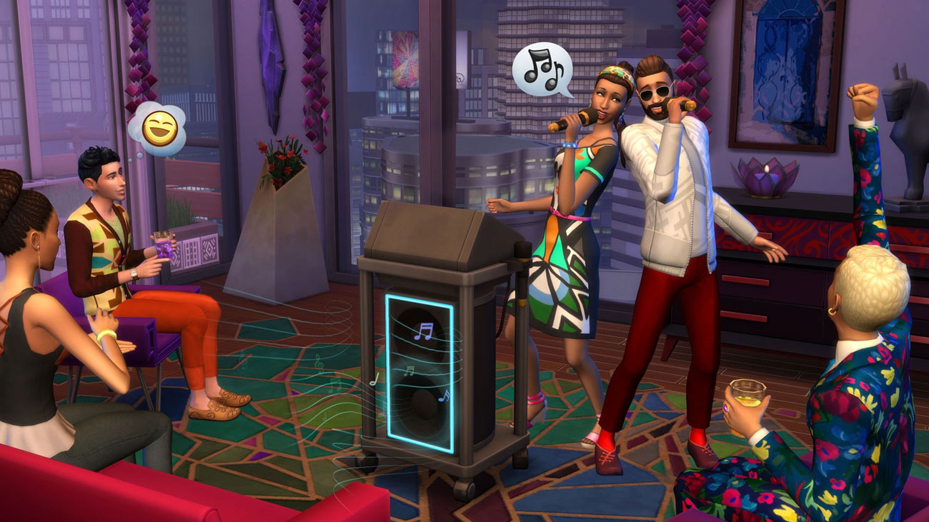 The Sims 4 miejskie życie nowi sąsiedzi