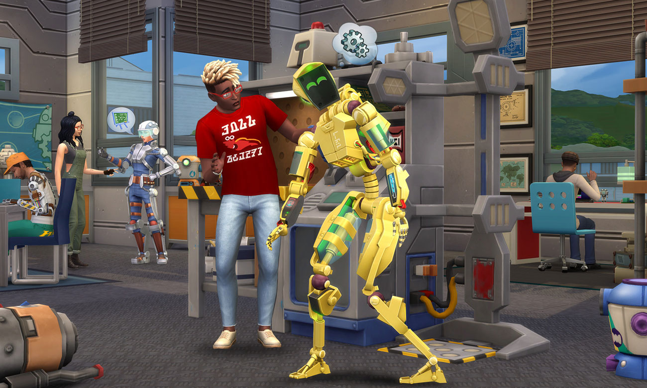 The Sims 4: Discover University robot