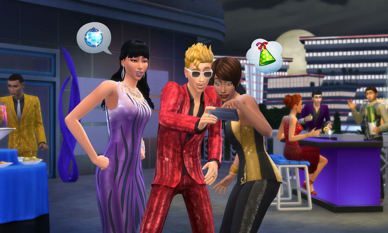 The Sims 4: Luxury Party Stuff rozgrywka