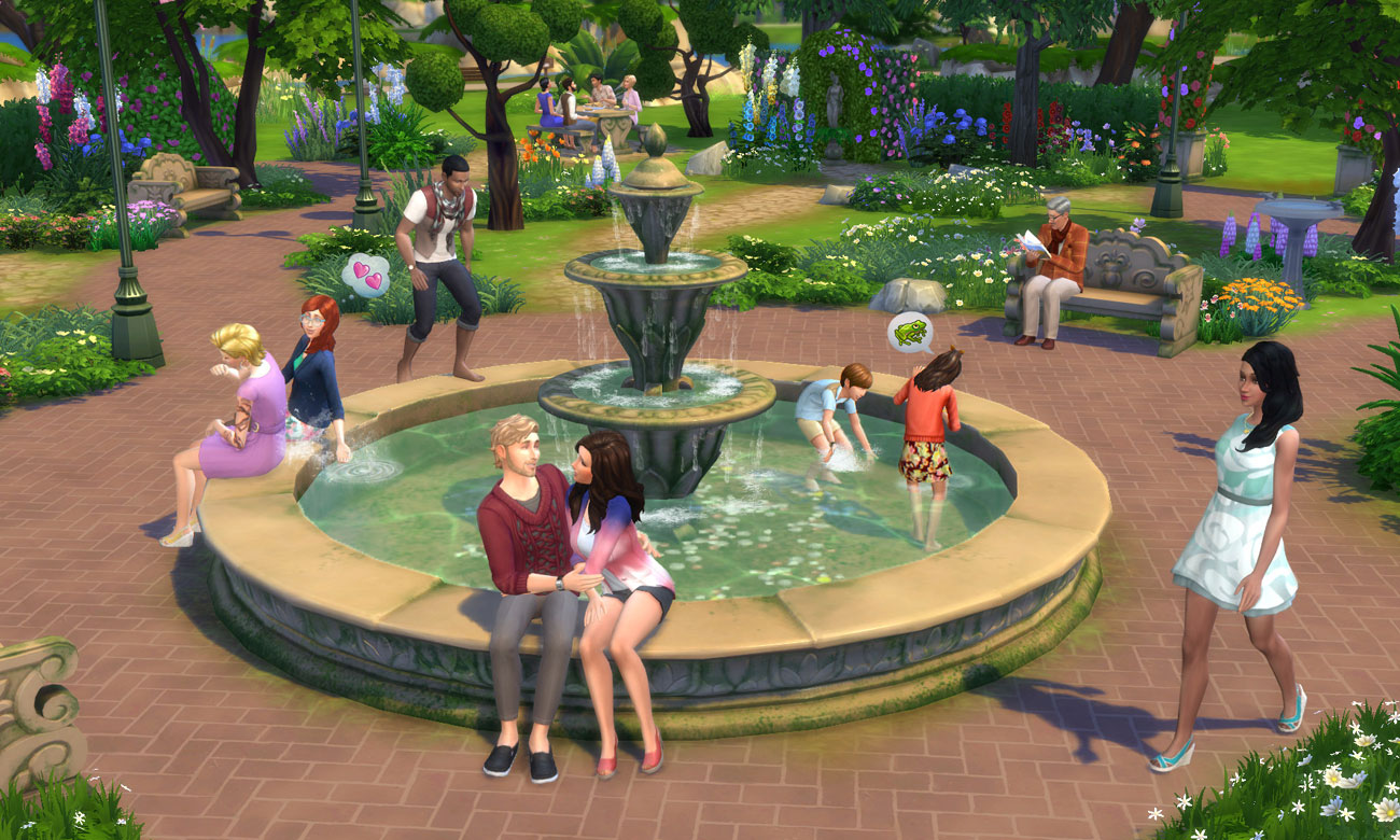 The Sims 4: Romantic Garden Stuff gra