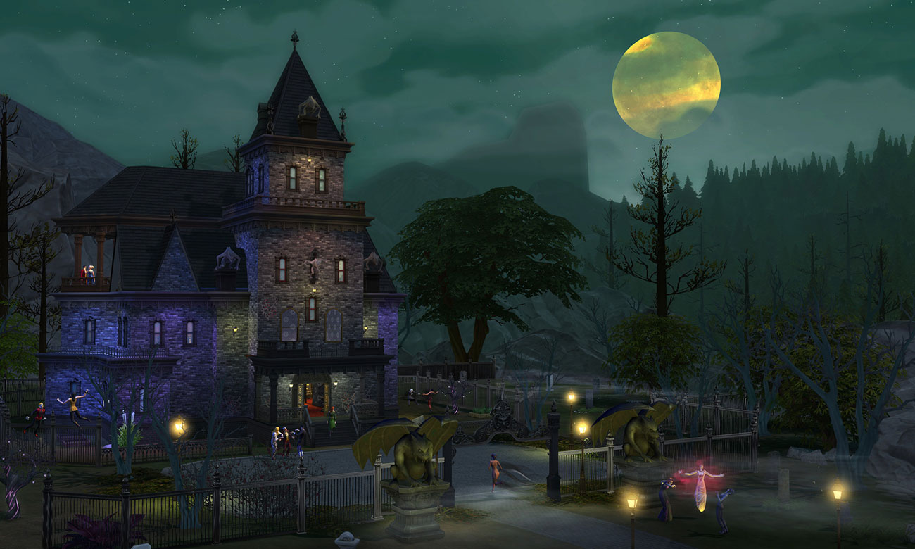 The Sims 4: Vampires dom