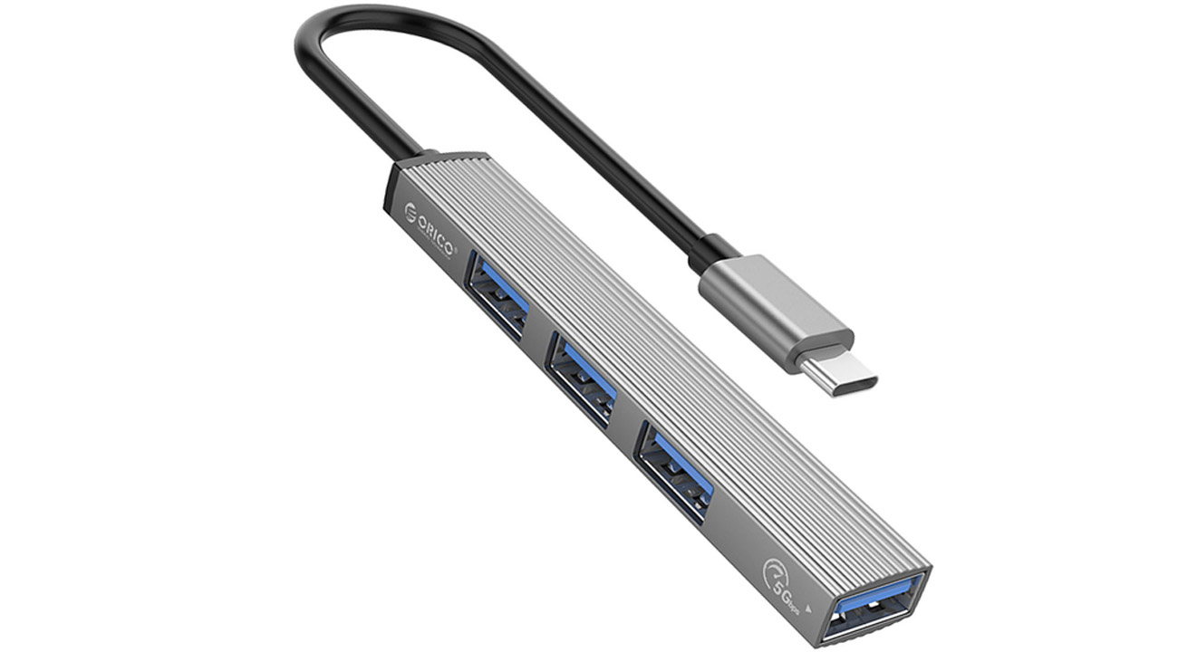 Orico Hub USB-C - 4x USB-A 3.1 Gen1 5Gbps