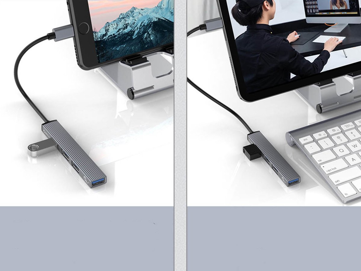 Orico HUB USB-C 4 porty