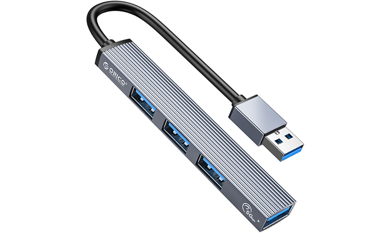 Orico Hub USB-A - 1x USB-A 3.1, 3x USB-A 2.0