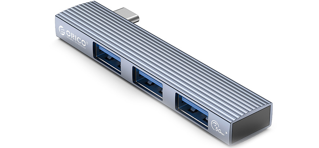 Hub Orico USB-C 3x USB-A 5Gbps