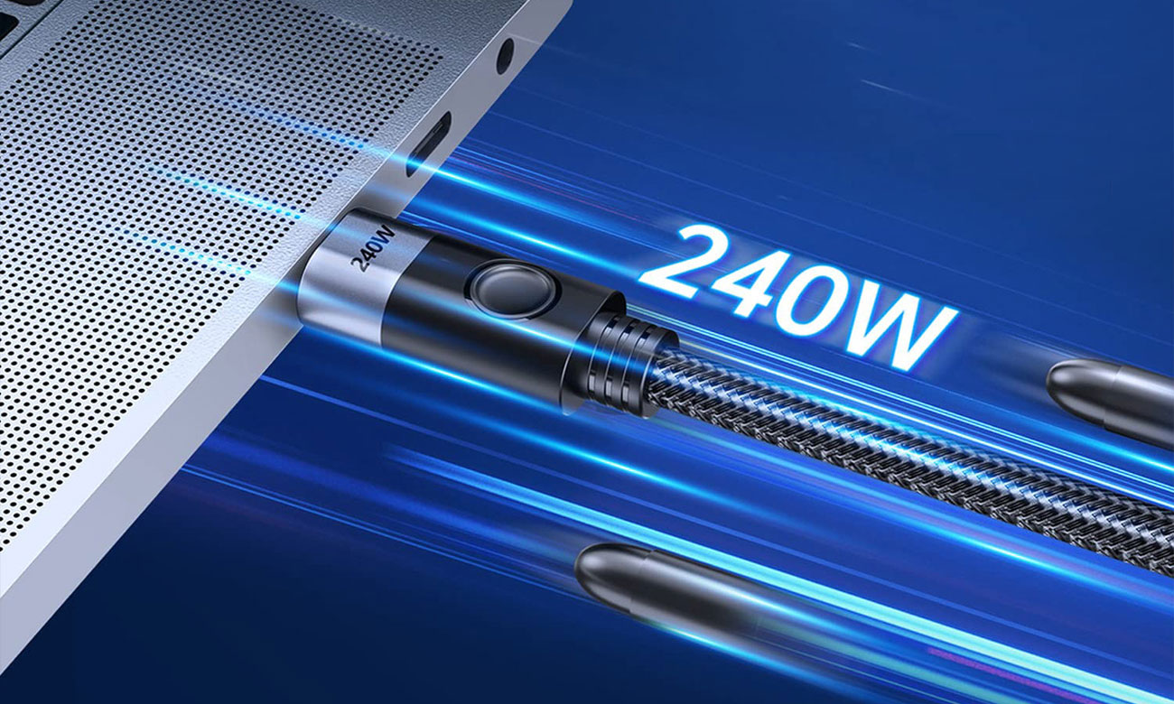 Orico kabel USB-C 240 W 3 m CC240-30-BK-BP