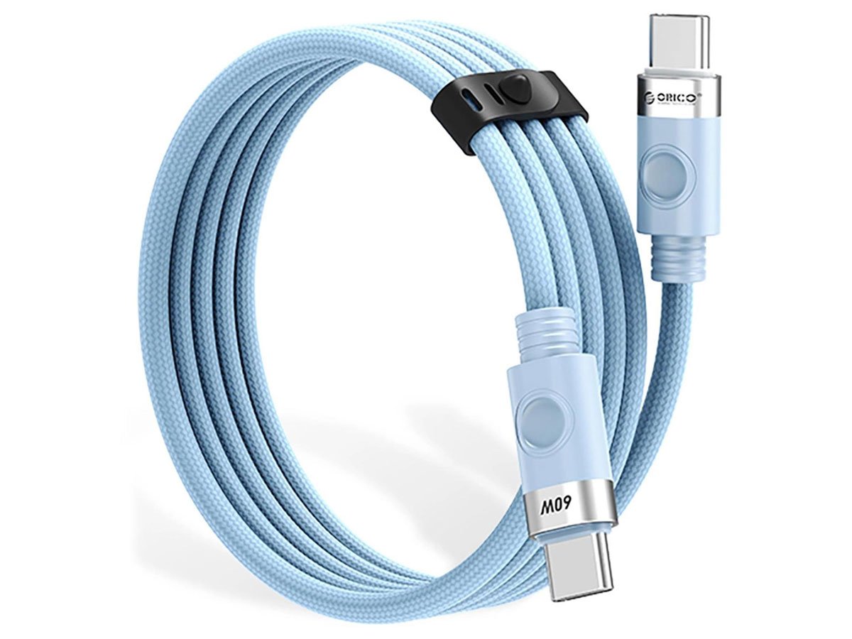 Orico CDX 60W 3A Power Delivery USB-C - USB-C 1m - niebieski