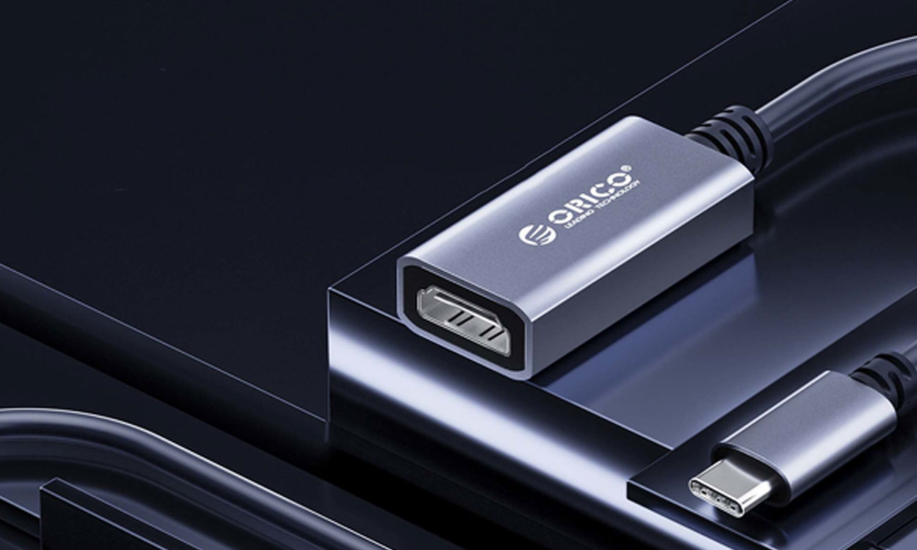 Adapter Orico USB-C - HDMI 2.0 4K/60Hz (z MHL) jakość wykonania