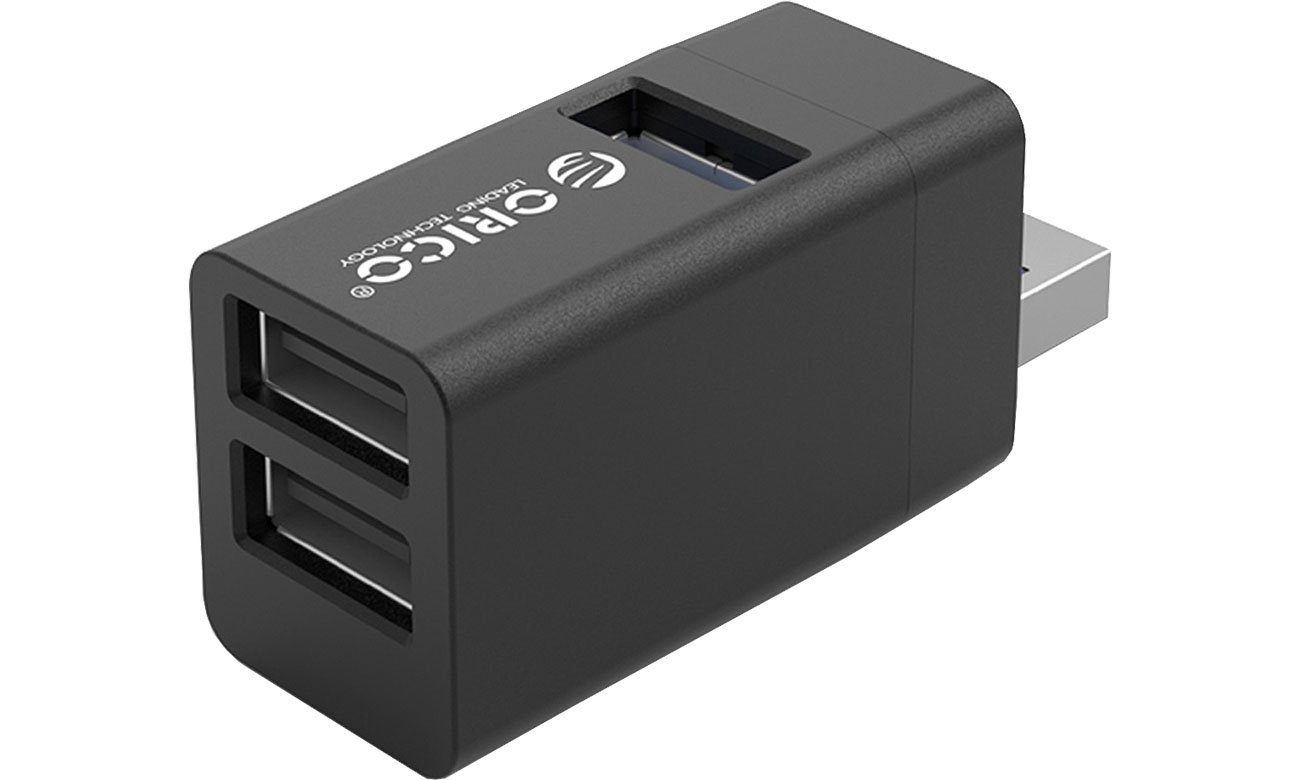 Orico USB-A - 3x USB-A 3.0 MINI-U32-BK-BP