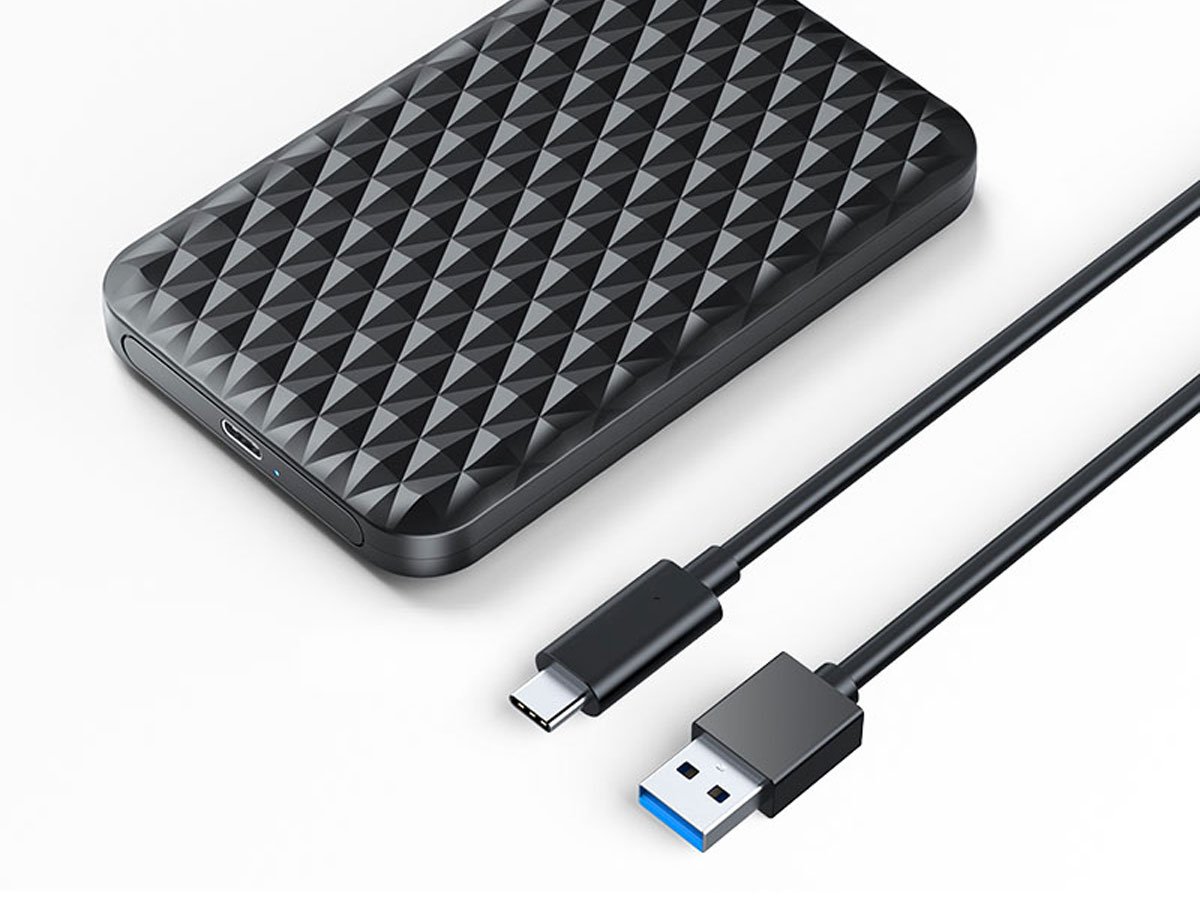 Orico SATA 2,5'' HDD/SSD USB-C 5Gb/s - czarna