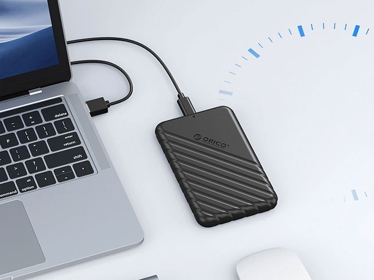 Orico SATA 2,5'' HDD/SSD USB3.0 Micro-B 5Gb/s - czarna