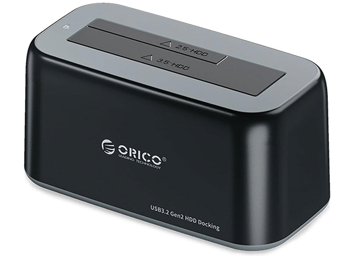 Orico Stacja dokująca dysk 2,5/3,5 SATA HDD/SSD - czarna