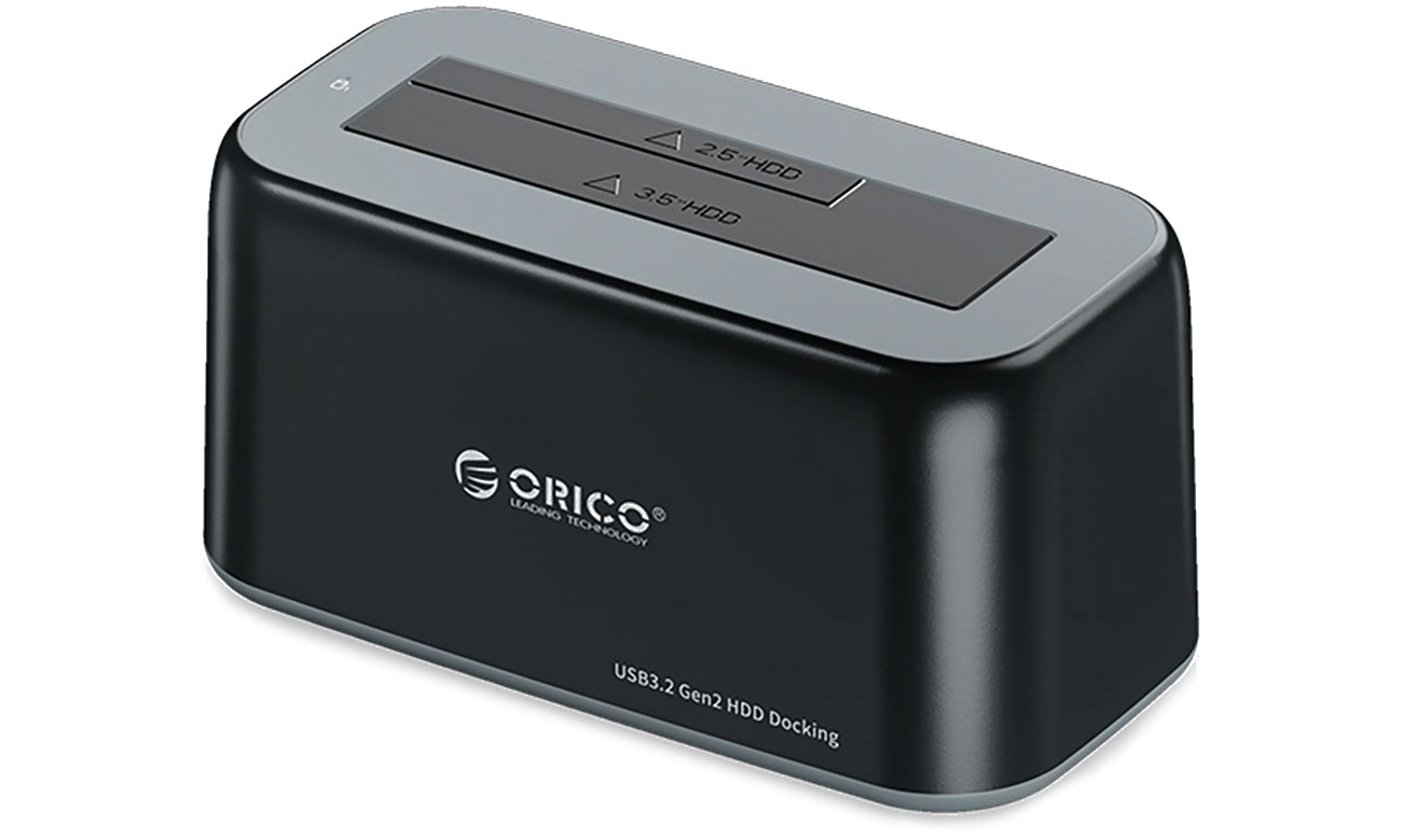 Orico Stacja dokująca dysk 2,5/3,5 SATA HDD/SSD - czarna