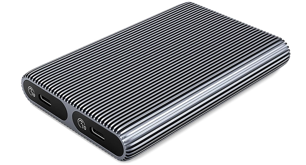 Orico obudowa na dwa dyski M.2 NVME USB-C 3.2 10Gb/s - szara