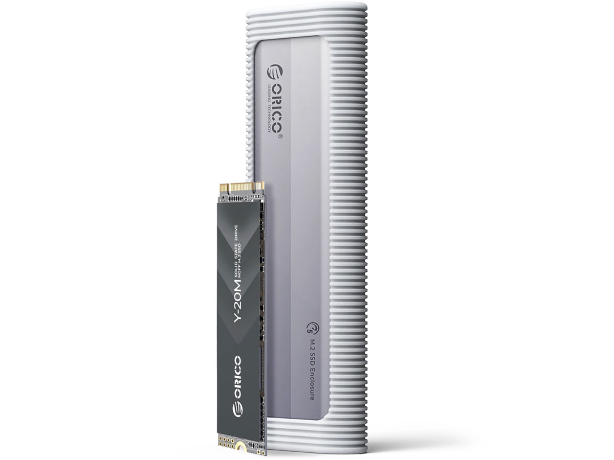 Orico M.2 SATA SSD USB-C 3.2 - szara