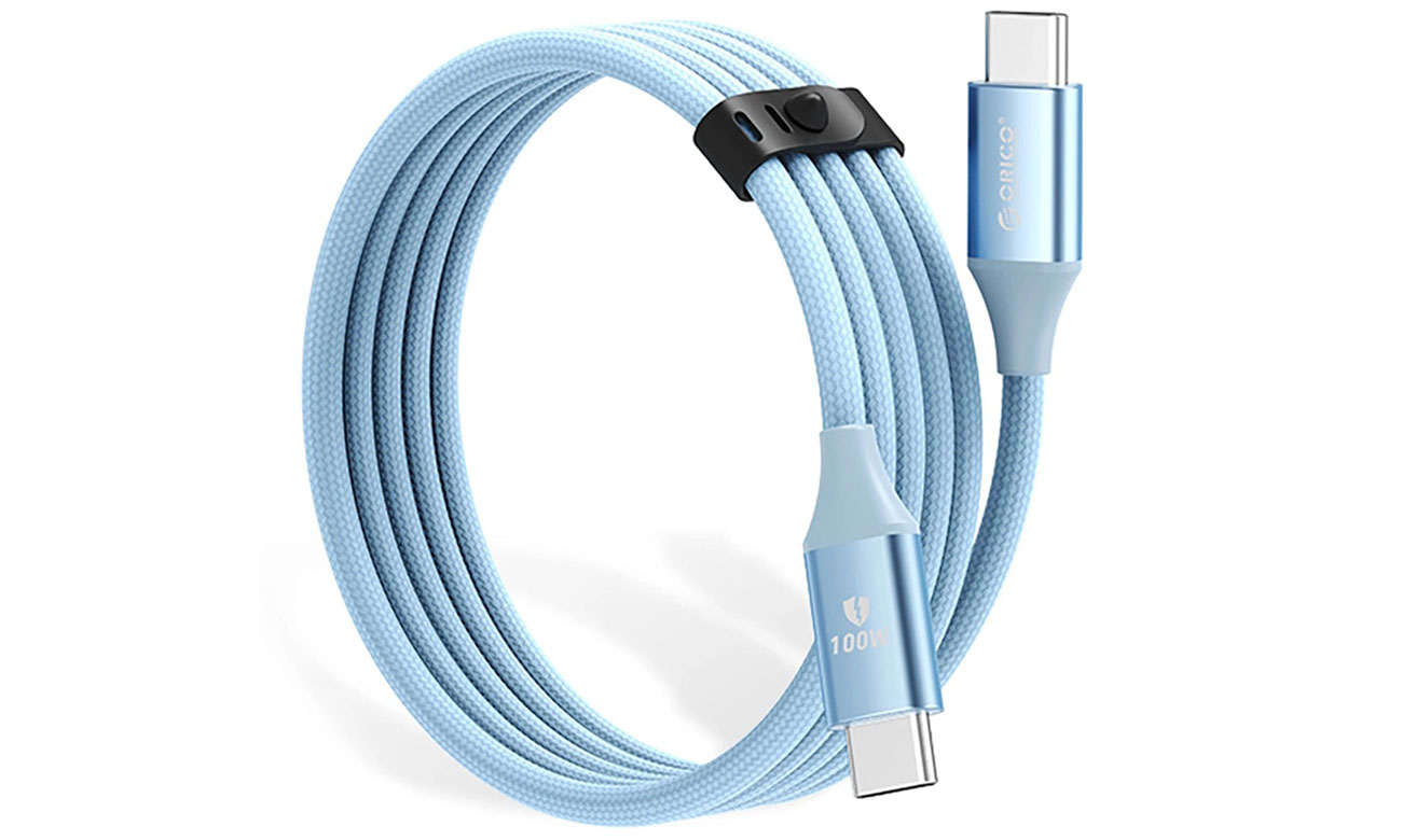 Orico CDX 100W 5A Power Delivery USB-C - USB-C 1m - niebieski