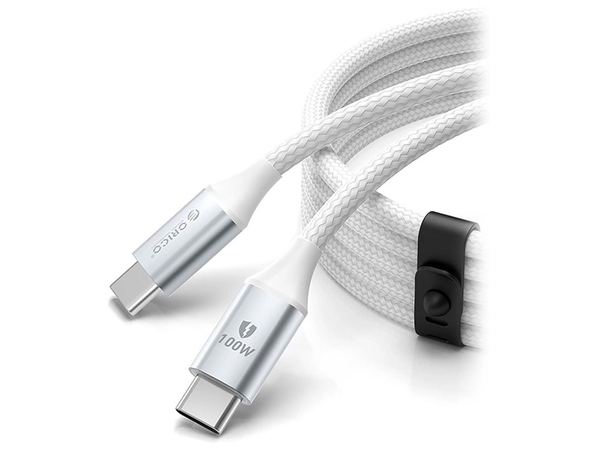 Orico CDX 100W 5A Power Delivery USB-C - USB-C 1m - biały