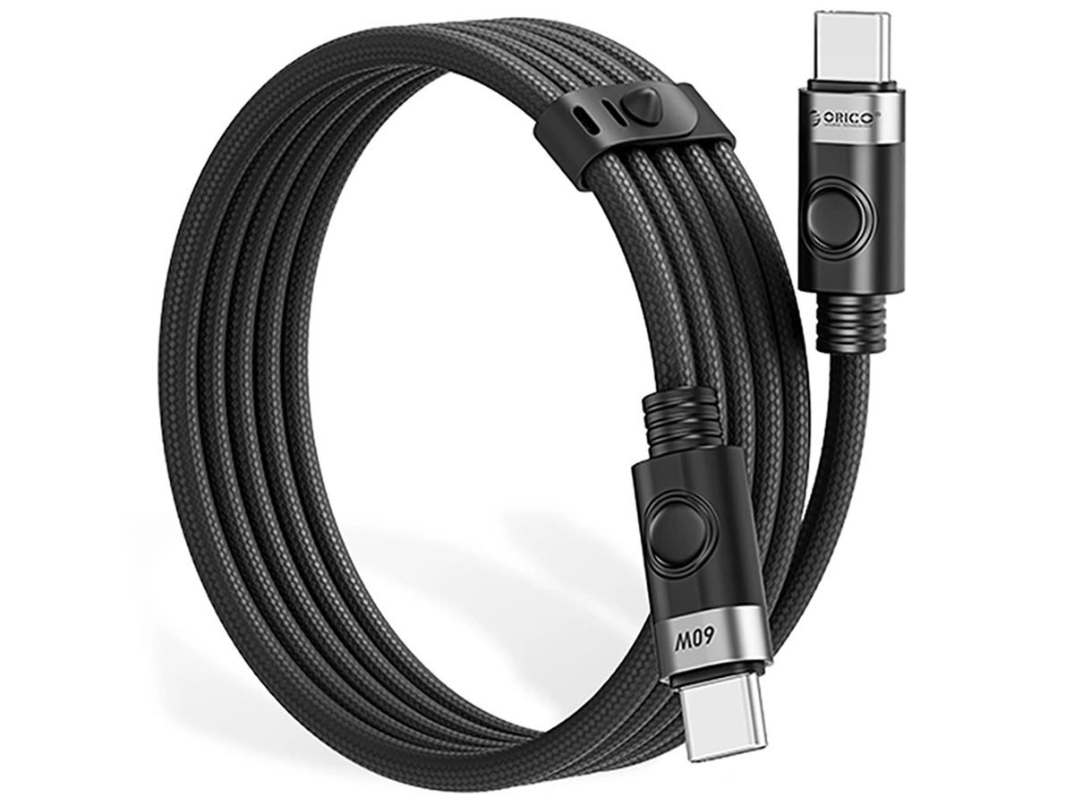 Orico CDX 60W 3A Power Delivery USB-C - USB-C 1m - czarny