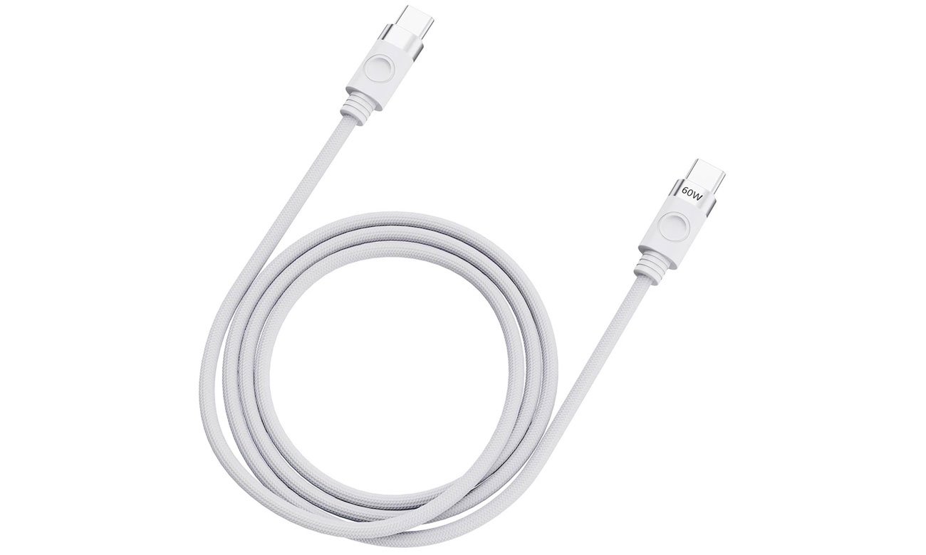 Orico CDX 60W 3A Power Delivery USB-C - USB-C 1m - biały