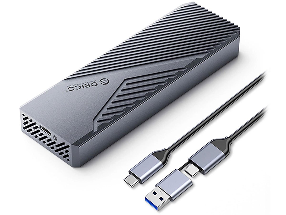 Orico M.2 NVME USB-C 3.2 20Gb/s - szara