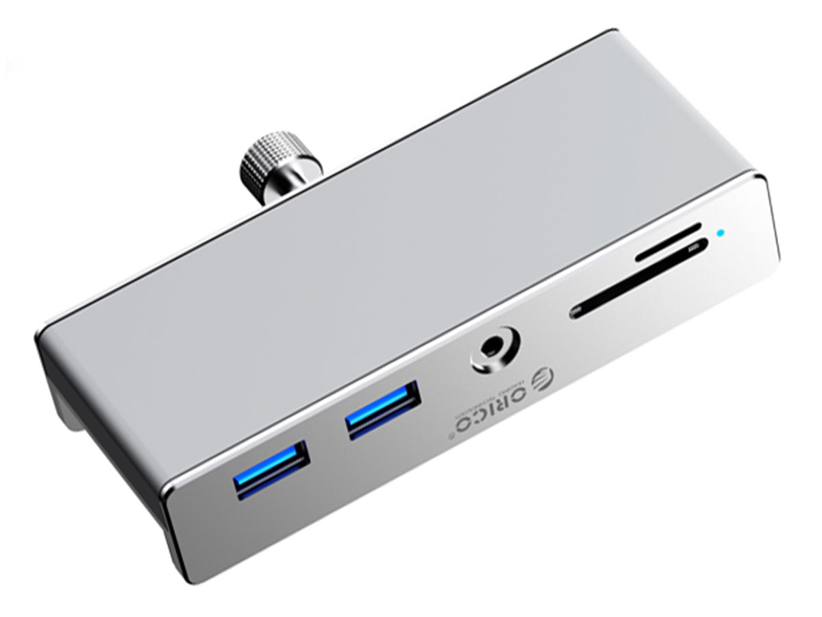 Orico USB-C - 2x USB-A 3.0, SD&TF, 3,5mm Audio