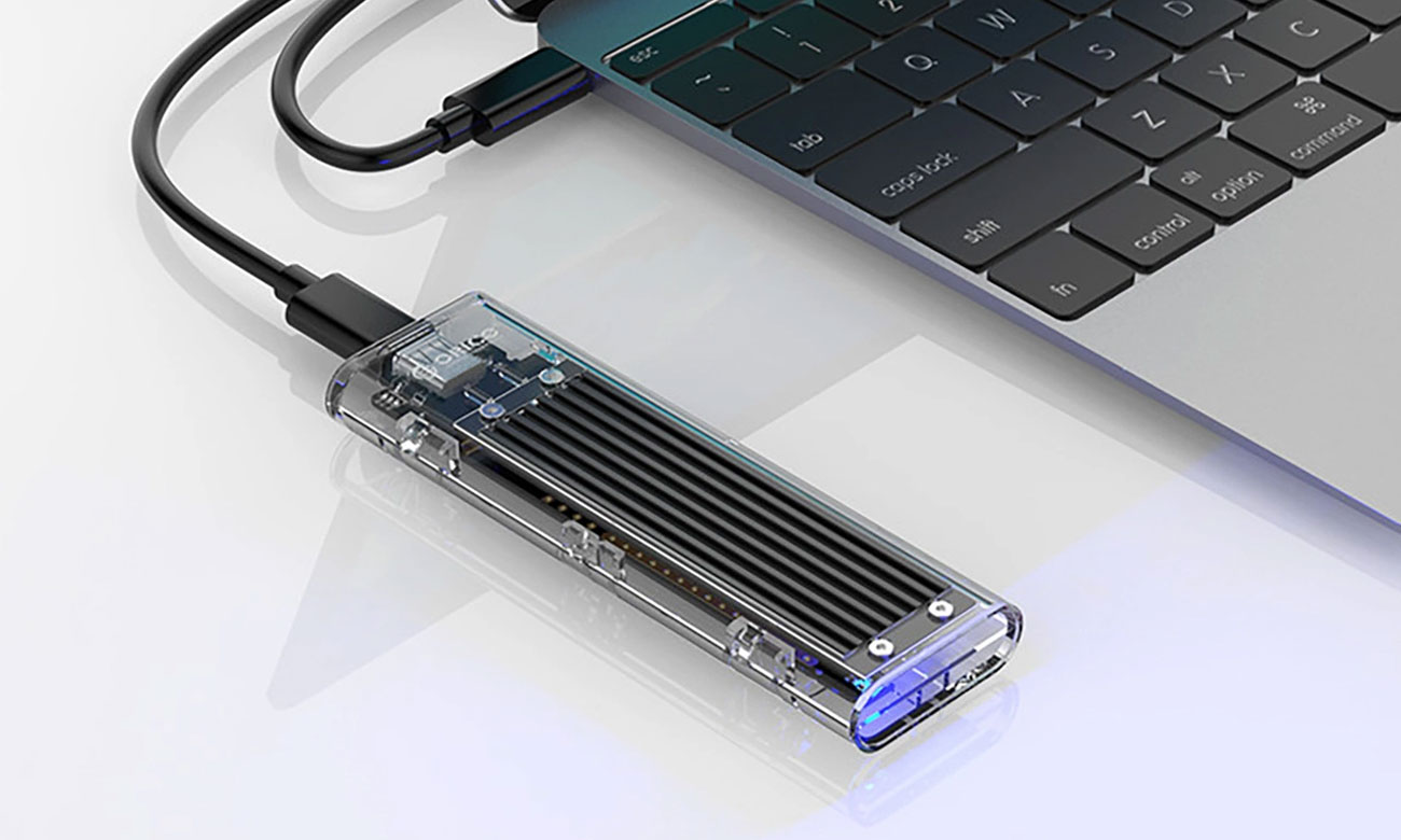 Orico M.2 NVME na USB-C 10Gb/s - szara