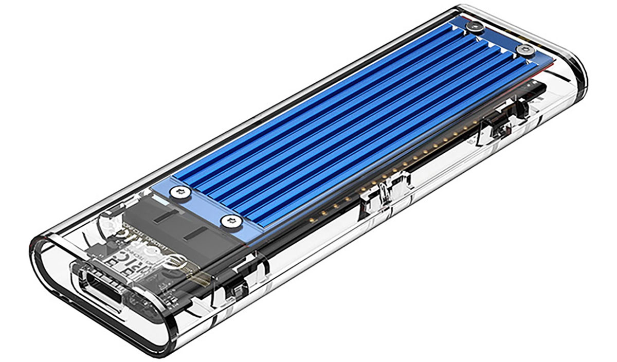 Orico M.2 NVME na USB-C 10Gb/s - niebieska