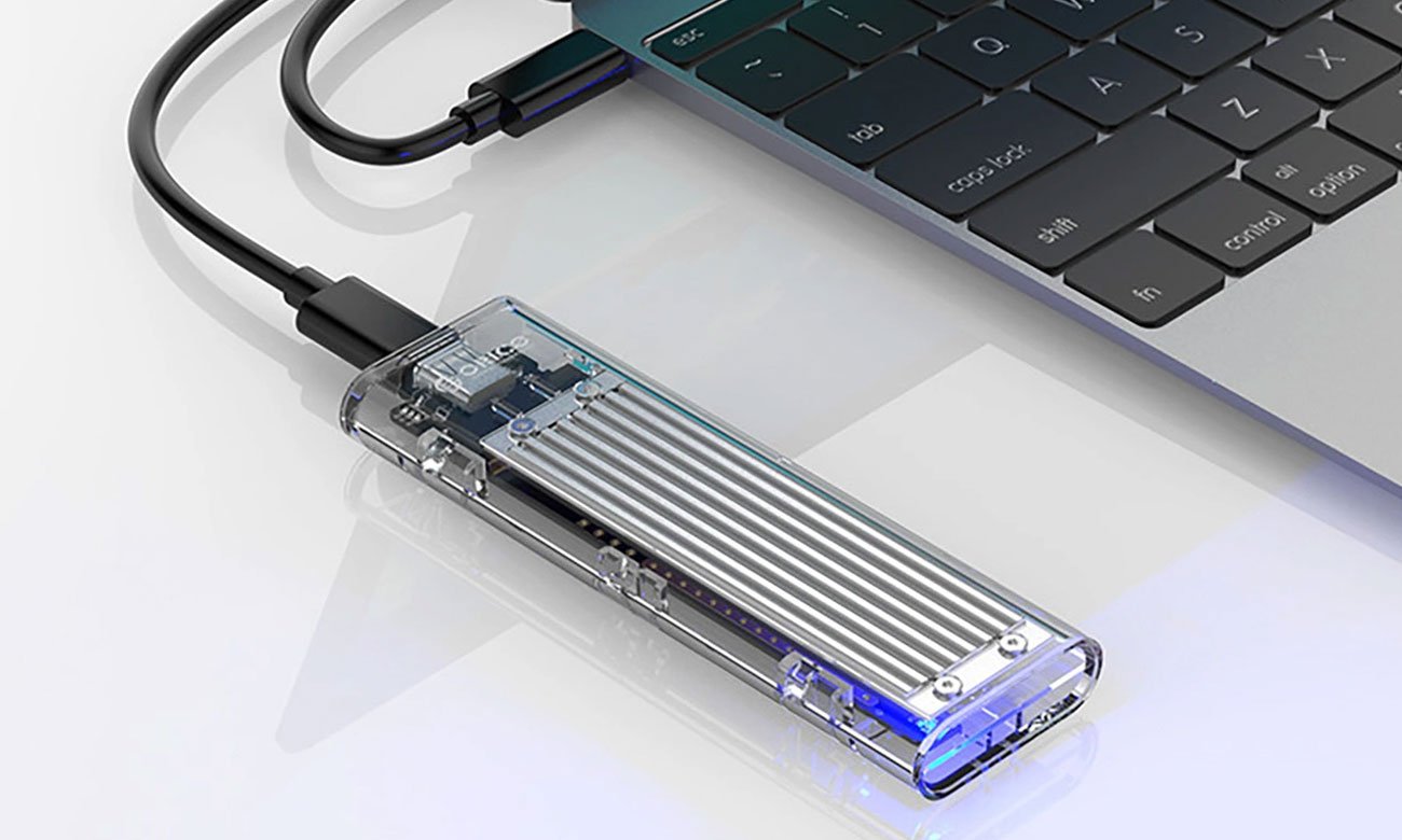 Orico M.2 NVME na USB-C 10Gb/s - szara