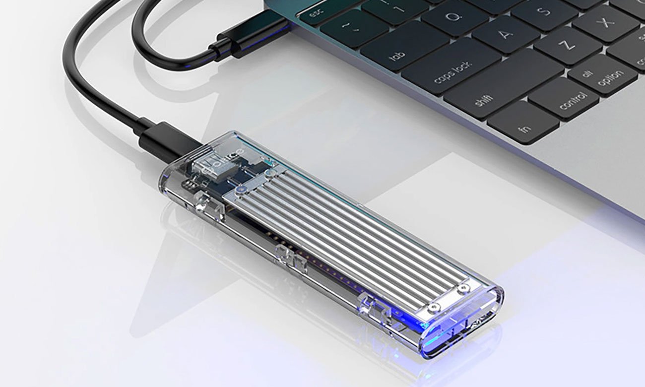 Orico M.2 NVME na USB-C 10Gb/s - szara