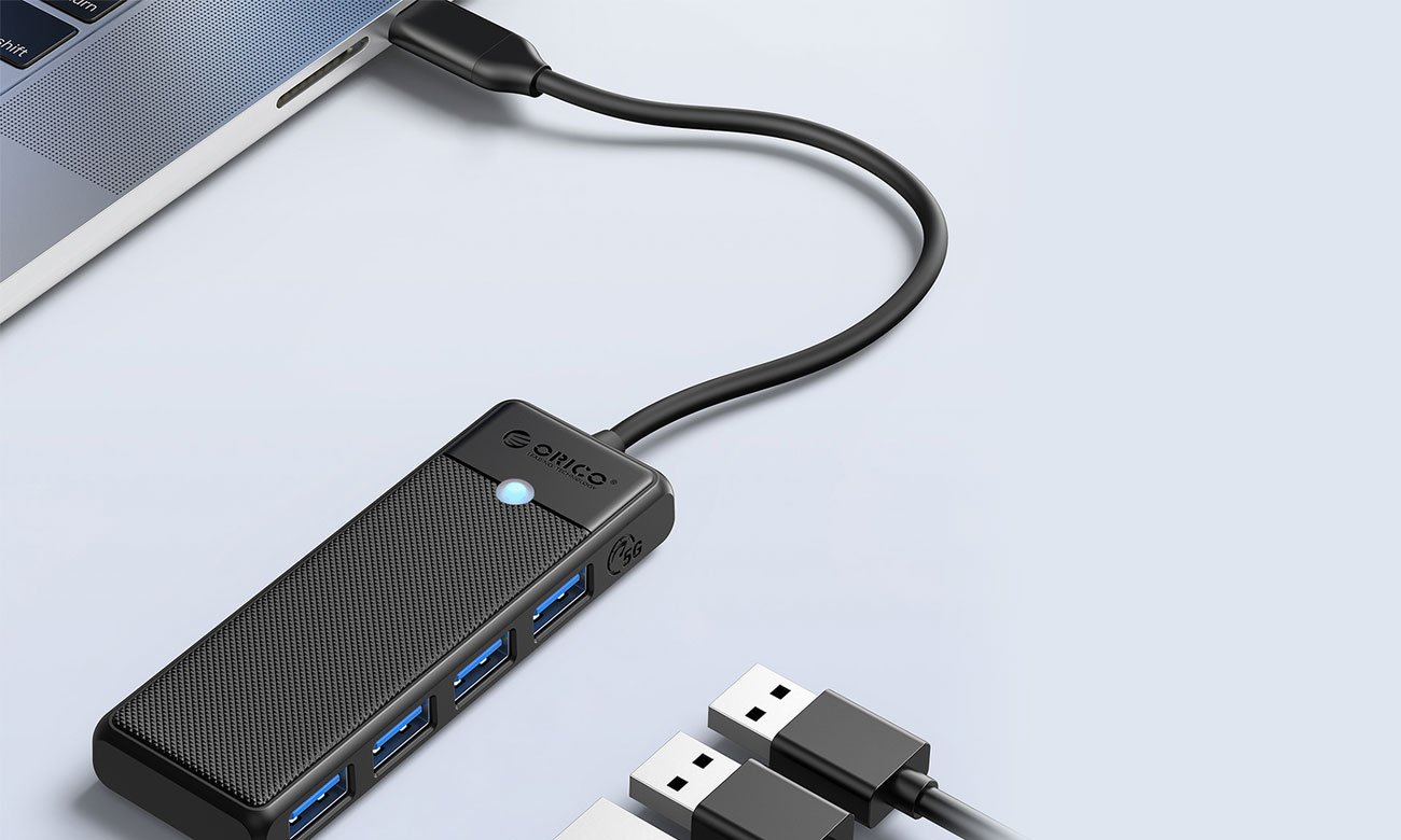 Orico hub USB PAPW4A-C3-015-BK-EP