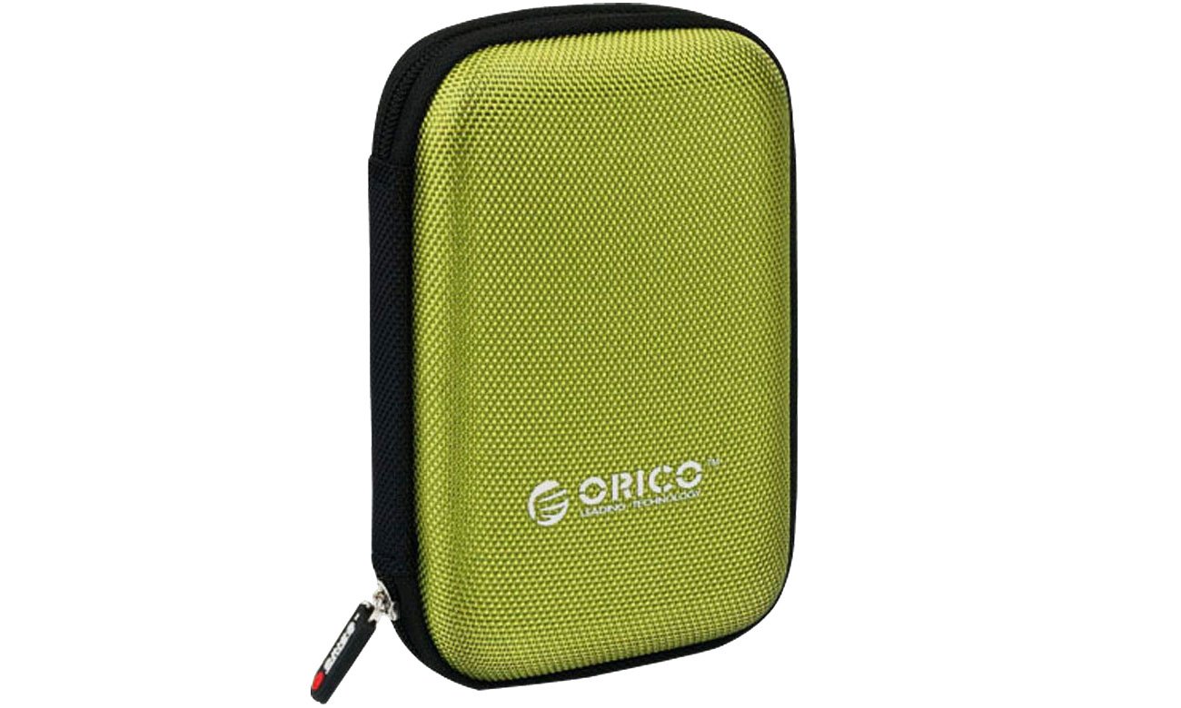 Orico etui na dysk zielone