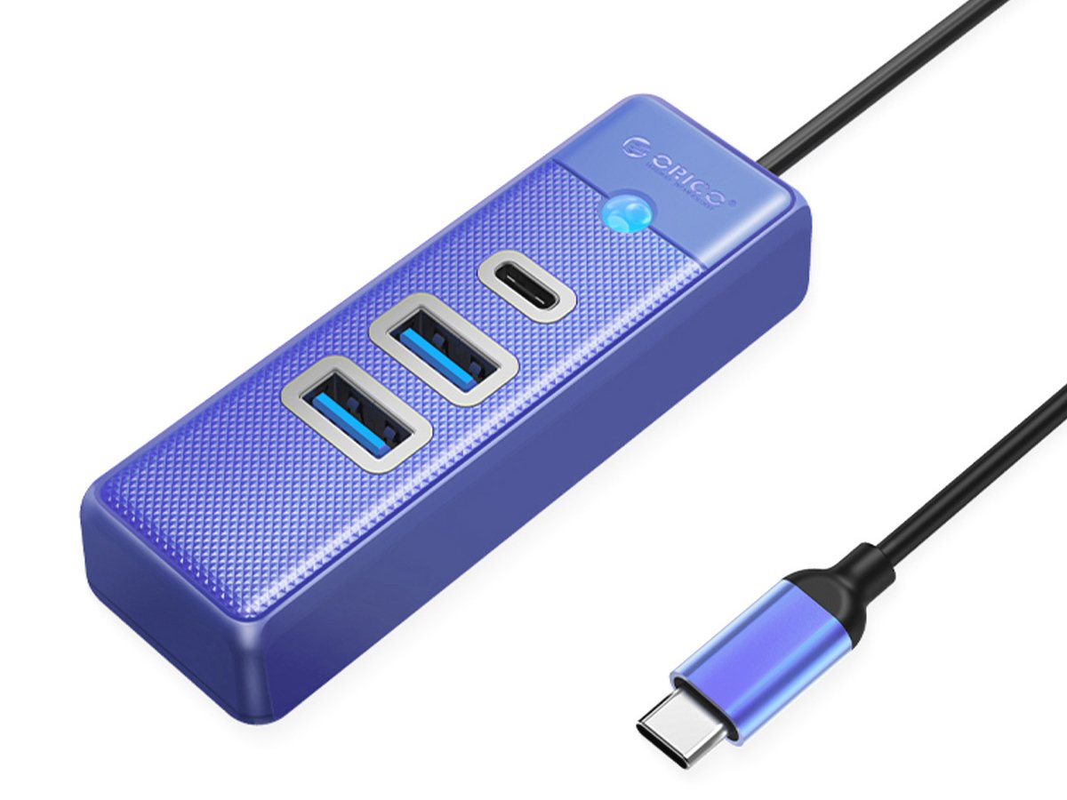 Orico USB-C Hub 2x USB-A 3.1 + USB-C