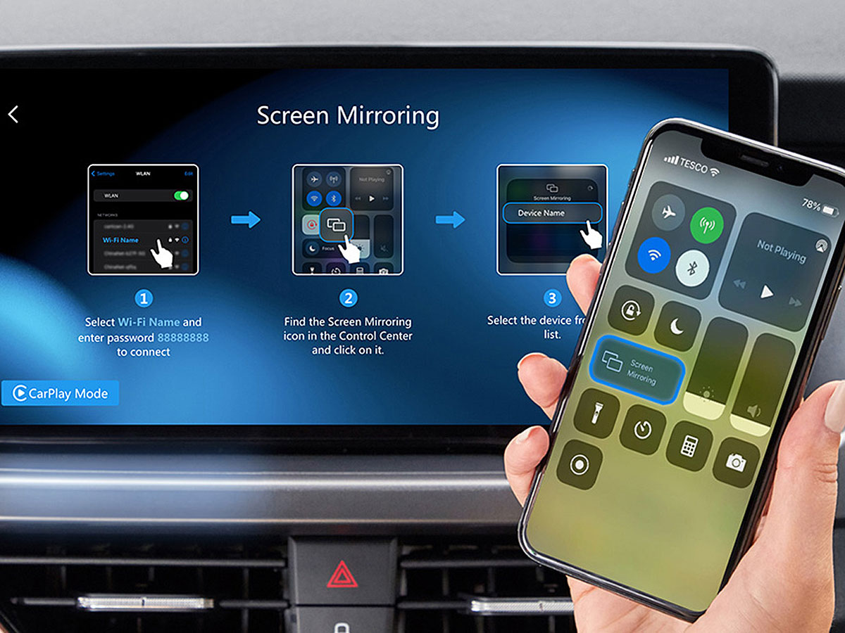 Ottocast CA360 3in1 CarPlay Android Auto