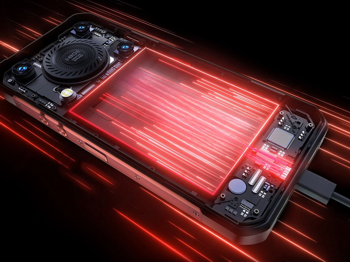 Smartfon OUKITEL WP56 bateria