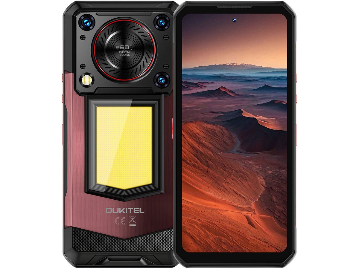 Smartfon OUKITEL WP56 czerwony